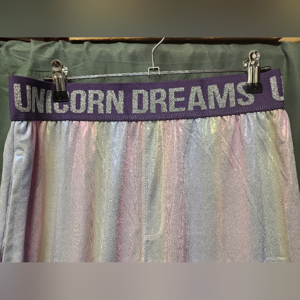 Top Drawer Rainbow Unicorn Dreams Pants, Size Small - Picture 2 of 3